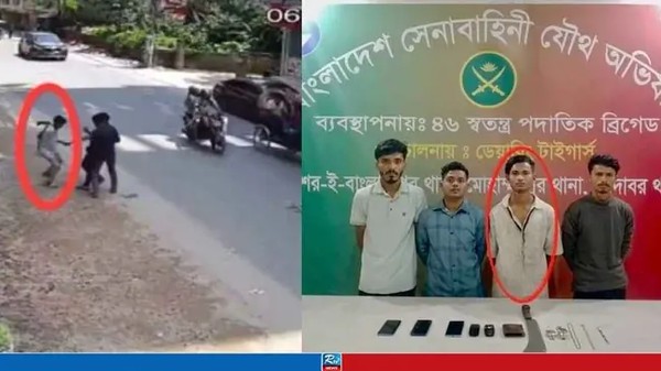 ভাইরাল হওয়া সেই ছিনতাইয়ের হোতা সেনা অভিযানে গ্রেপ্তার