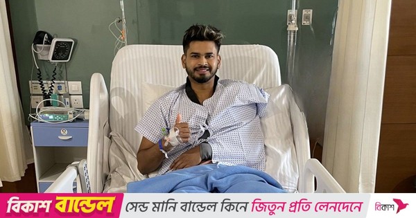 সিডনির হাসপাতাল থেকে ছাড়া পেলেন শ্রেয়াস আইয়ার