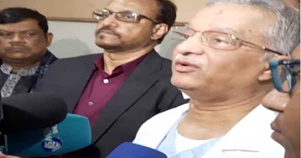 খালেদা জিয়াকে ‘ক্লিনিক্যাল ডেড’ জানিয়ে ডা. শাহাবুদ্দিনের কান্না