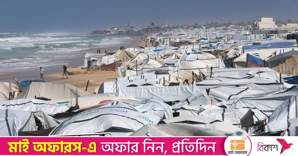 গাজায় তীব্র শীতে চরম দুর্ভোগ, তবুও ঢুকতে দেওয়া হচ্ছে না ত্রাণ: জাতিসংঘের সংস্থা