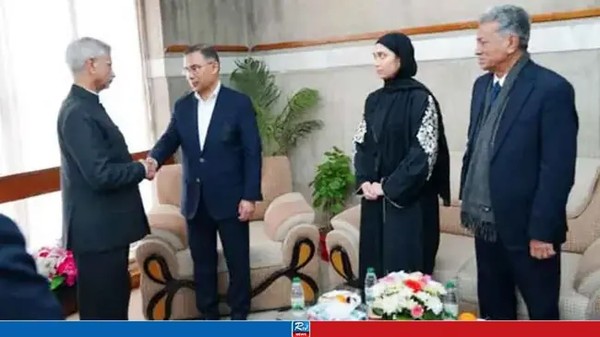 তারেক রহমানকে শোকবার্তা পৌঁছে দিলেন ভারতের পররাষ্ট্রমন্ত্রী