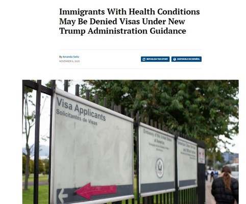 ডায়াবেটিস, স্থূলতা ও হৃদ্‌রোগ থাকলে অভিবাসীদের ভিসা নাও দেওয়া হতে পারে: ট্রাম্প প্রশাসনের নতুন নির্দেশনা
