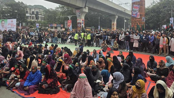 চতুর্থ দিনের মতো শাহবাগ অবরোধ