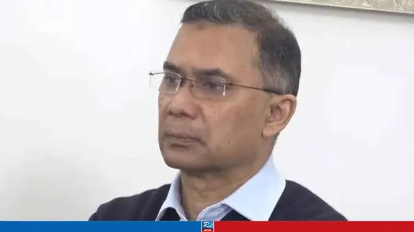 তারেক রহমানের চোখে-মুখে নিঃশব্দ শোক