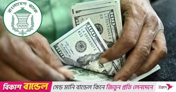 নভেম্বরের প্রথম ৫ দিনে দেশে প্রবাসী আয় এসেছে ৫৮ কোটি ডলার