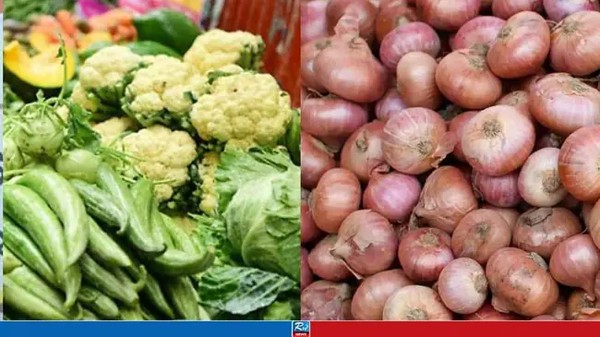সবজিতে কিছুটা স্বস্তি ফিরলেও পেঁয়াজের ঝাঁজ বেশি