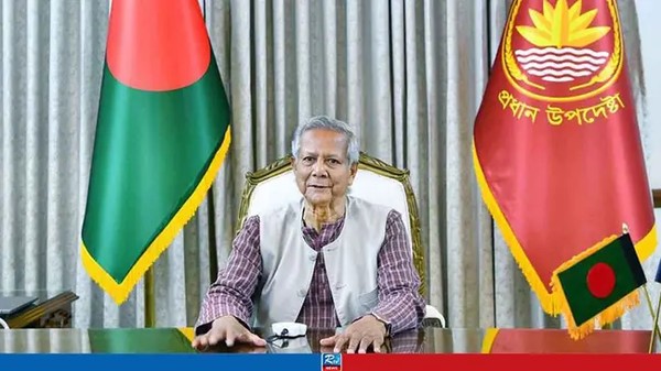 দুপুরে জাতির উদ্দেশে ভাষণ দেবেন প্রধান উপদেষ্টা