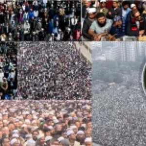 শুধু বাংলাদেশ নয়, মুসলিম বিশ্বের স্মরণকালের বৃহৎ জানাজা