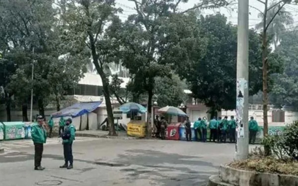 গুলশানে তারেক রহমানের বাসভবন ঘিরে কড়া নিরাপত্তা