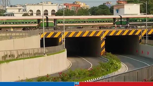 দীর্ঘ প্রতীক্ষার পর খুলে দেওয়া হলো টিটিপাড়া রেলওয়ে আন্ডারপাস